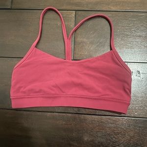 Pink Lululemon Sports Bra